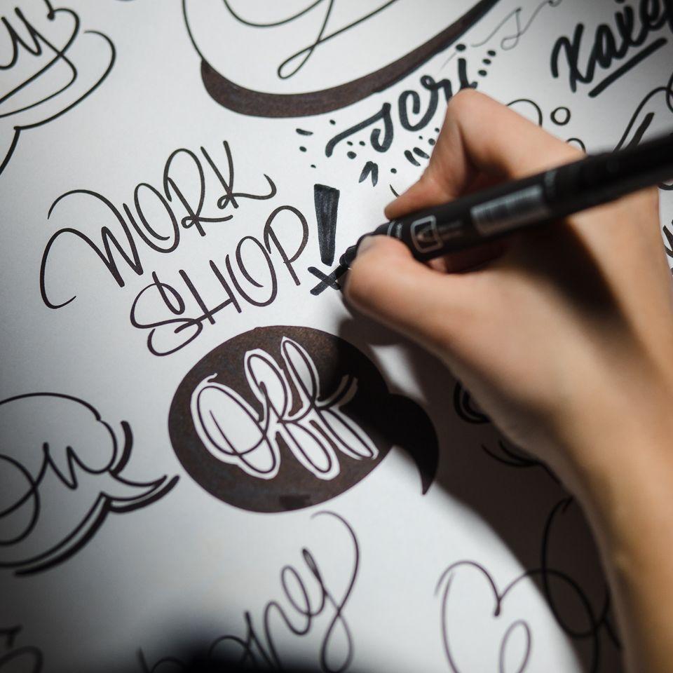 Hand lettering image