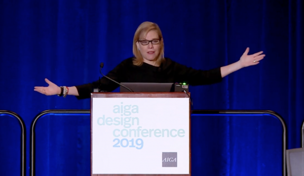 Debbie Millman at the 2019 Design Conference